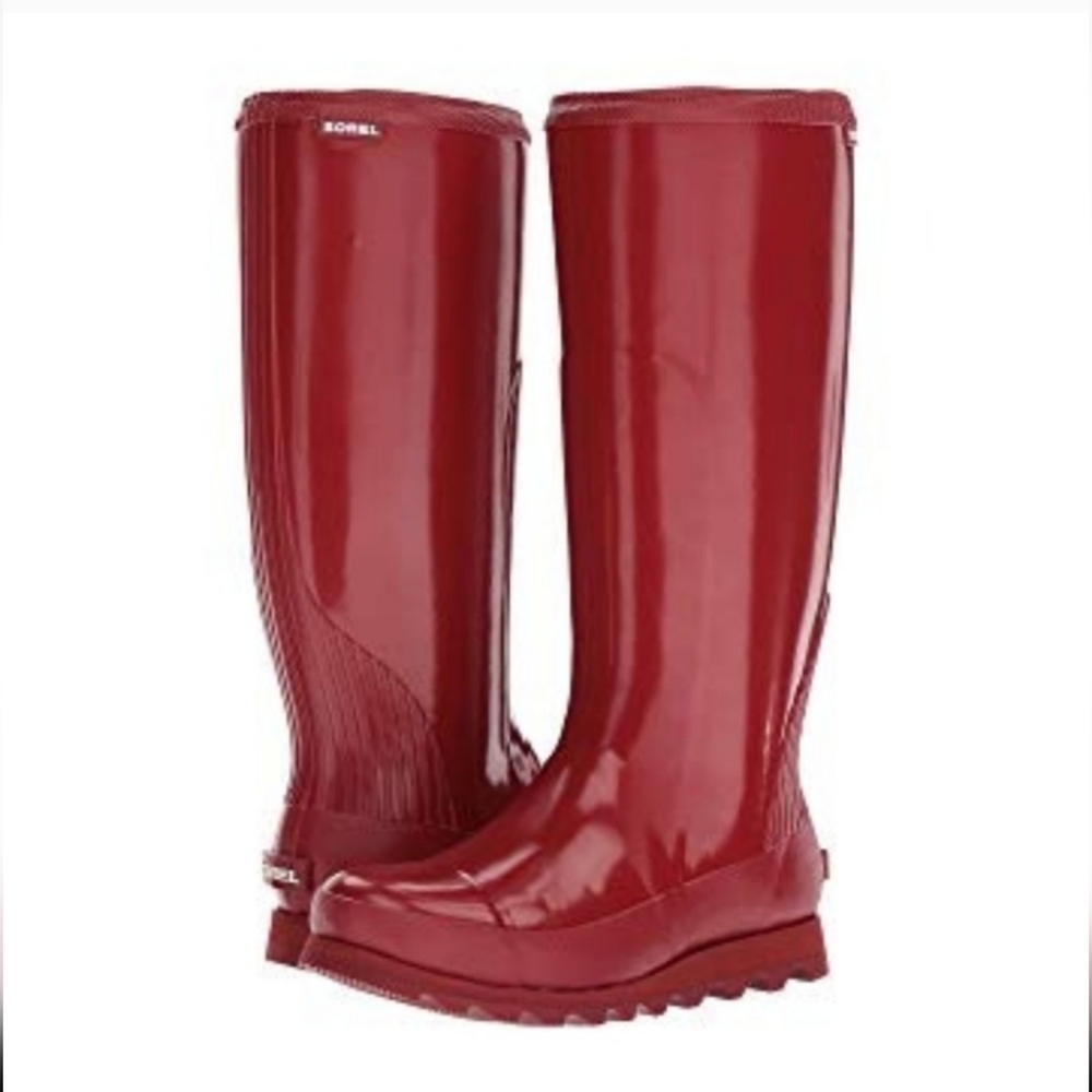 Sorel Women's Glossy Red Winter Boots